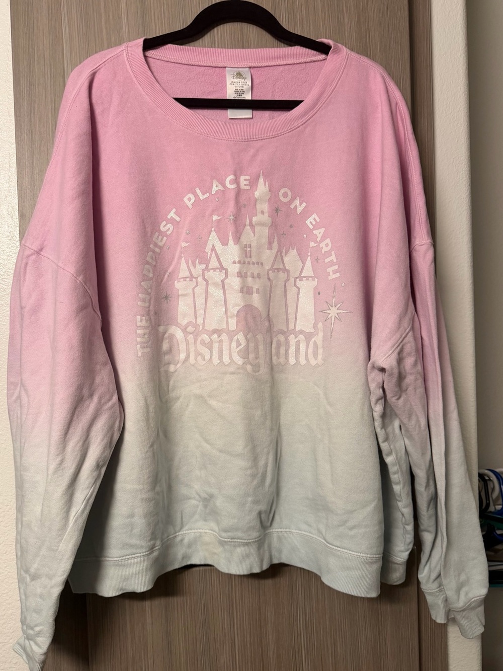 Disneyland Pink Ombre Sweatshirt